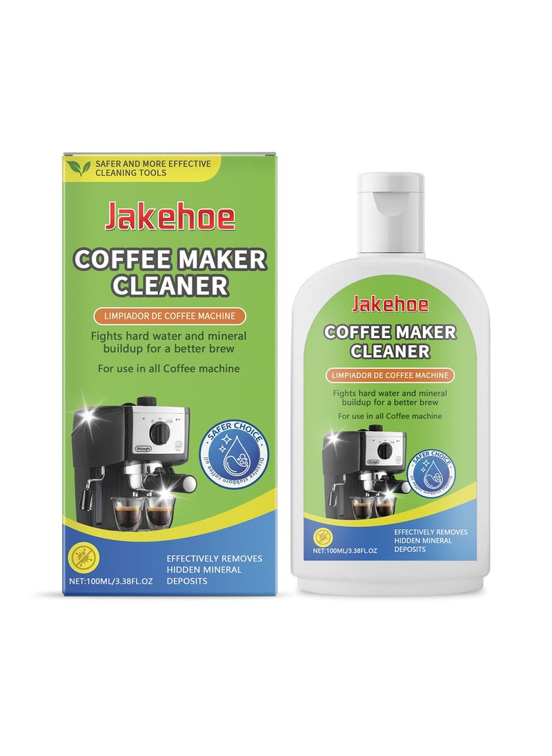 Jakehoe منظف ​​ماكينة القهوة إزالة رواسب القهوة بقع زيت القهوة معدات التنظيف والصيانة 100 مل  - Image 5