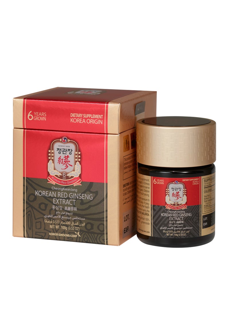 تشونغ كوان جانغ 100% Korean Red Ginseng Extract 100G - Image 1