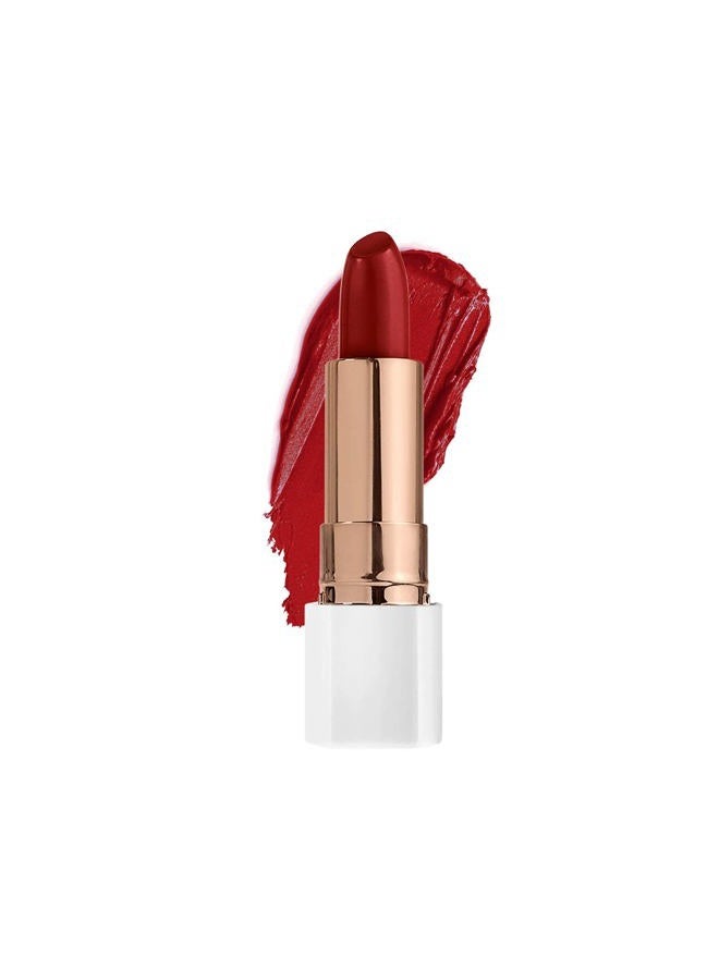 Flower Beauty Petal Pout Lipstick - Cruelty Free - Nourishing & Highly Pigmented Lip Color with Antioxidants (Ruby Rouge - Cream) - Image 1