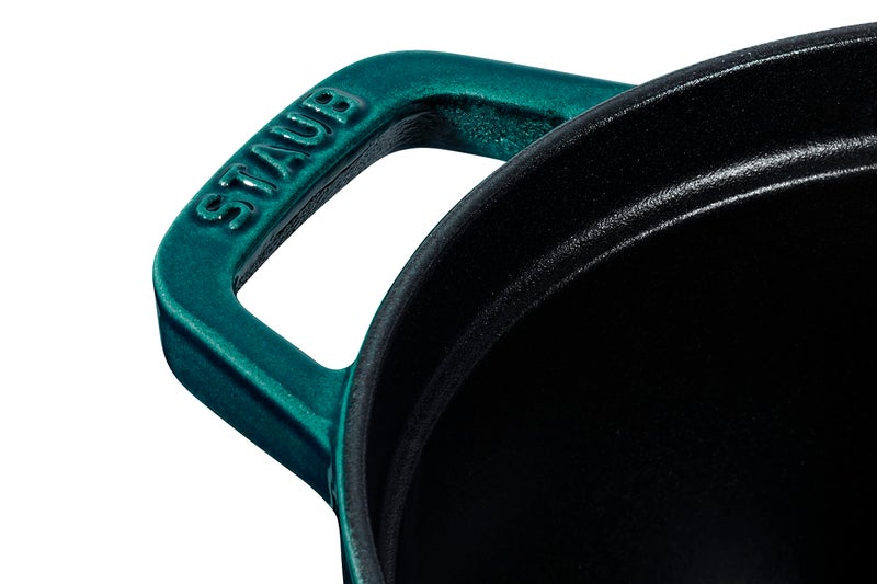 Staub La Cocotte 6 QT. Oval Dutch Oven - Limited Edition Teal - Image 4