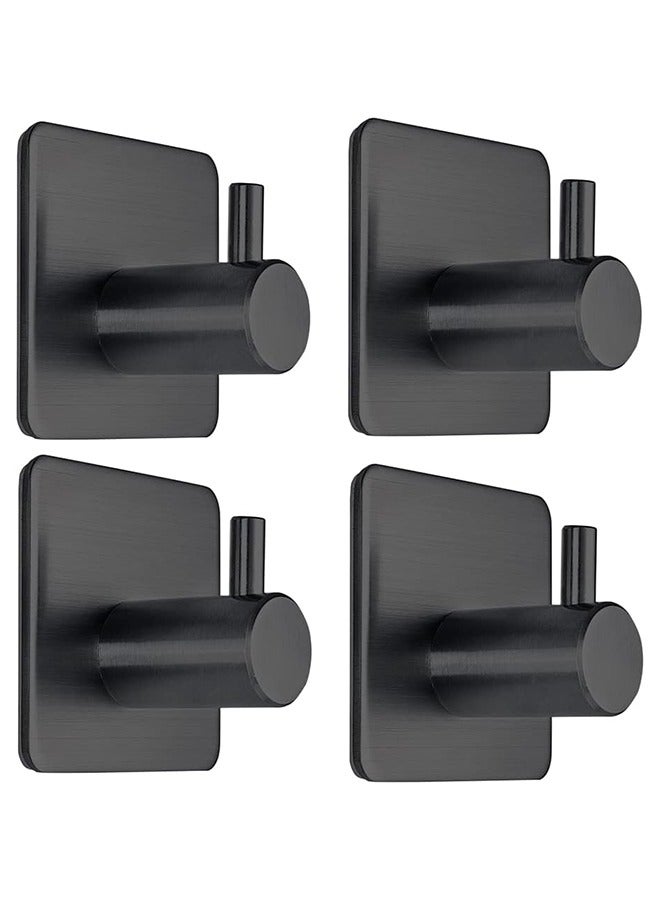 CityRiya-Long Adhesive Hook Self Adhesive Wall Hooks Heavy Duty Waterproof Adhesive Hooks for Hanging Towel Holder Coat Hooks Wall Mounted for Bathroom Kitchen  - Image 1