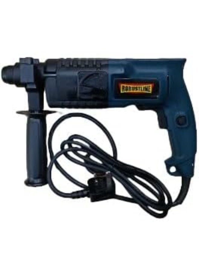 ROBUSTLINE Robustline 500W SDS Rotary Hammer Drill – 2-Function Electric Power Tool for Drilling & Hammering in Concrete, Wood, and Masonry  - Image 1