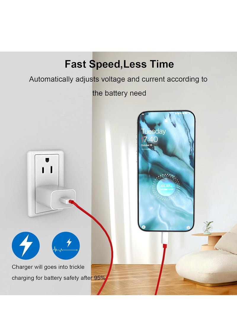 general For OPPO SUPERVOOC 100W Power Adapter, Supervooc Charger USB Plug Charger Type-A Wall Charger Fast Charger w/ 1m USB A to USB C Cable for Oppo Find X5 Lite X8 X7 X6 X5 X4 X3 X2 Pro A79 A78 A77 A38 R - Image 4