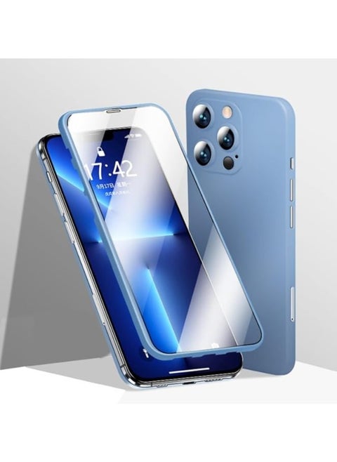 Ricci 360 case for iPhone 13 Pro Max - blue