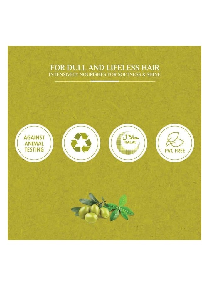 فاتيكا شامبو طبيعي للشعر العادي 400 مل (زيتون وحناء) - Image 4