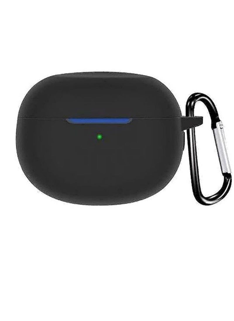 ماركة غير محددة جراب حماية سيليكون لسماعة ريلمي بودز اير 3 نيو - أسود Realme Buds Air 3 New 