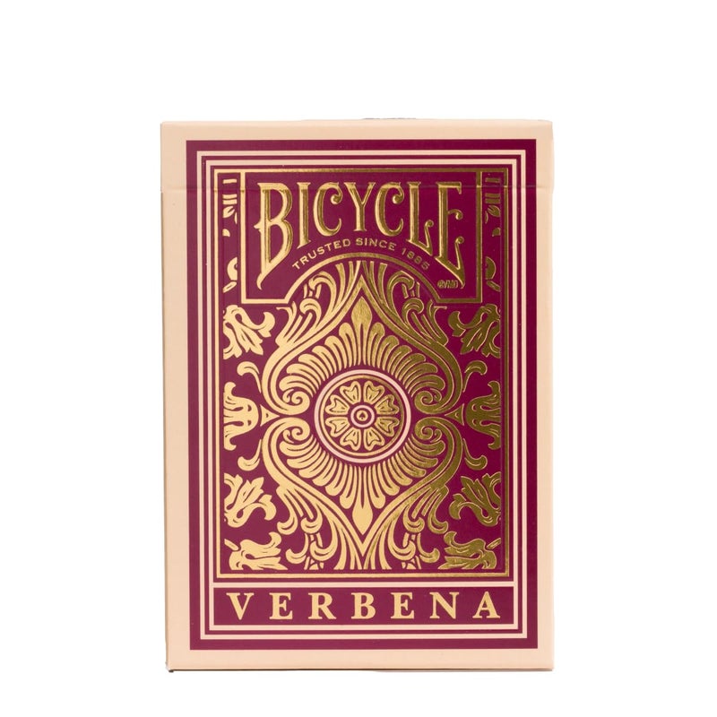 Bicycle Verbena Floral Premium Playing Cards, Gold Foil, 1 Deck - Image 1