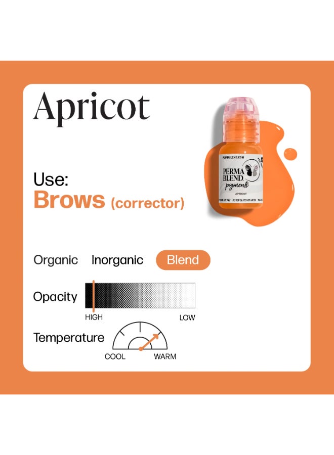 Perma Blend Modifier Pigments - Apricot 15Ml Pbap1/2 - Image 2