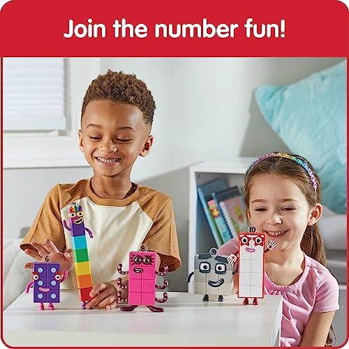 hand2mind Numberblocks Friends Six to Ten, Action Figure Set, Toy Figures & Playsets, Small Figurines for Kids, Counting Blocks, Numbers for Toddlers, Math Toys, Kids Birthday Gifts﻿ - Image 4
