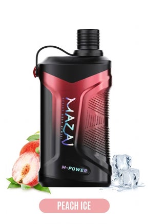 M.Power Peach Ice Vape 20000 Puffs 6mg Disposable Vape - view 2