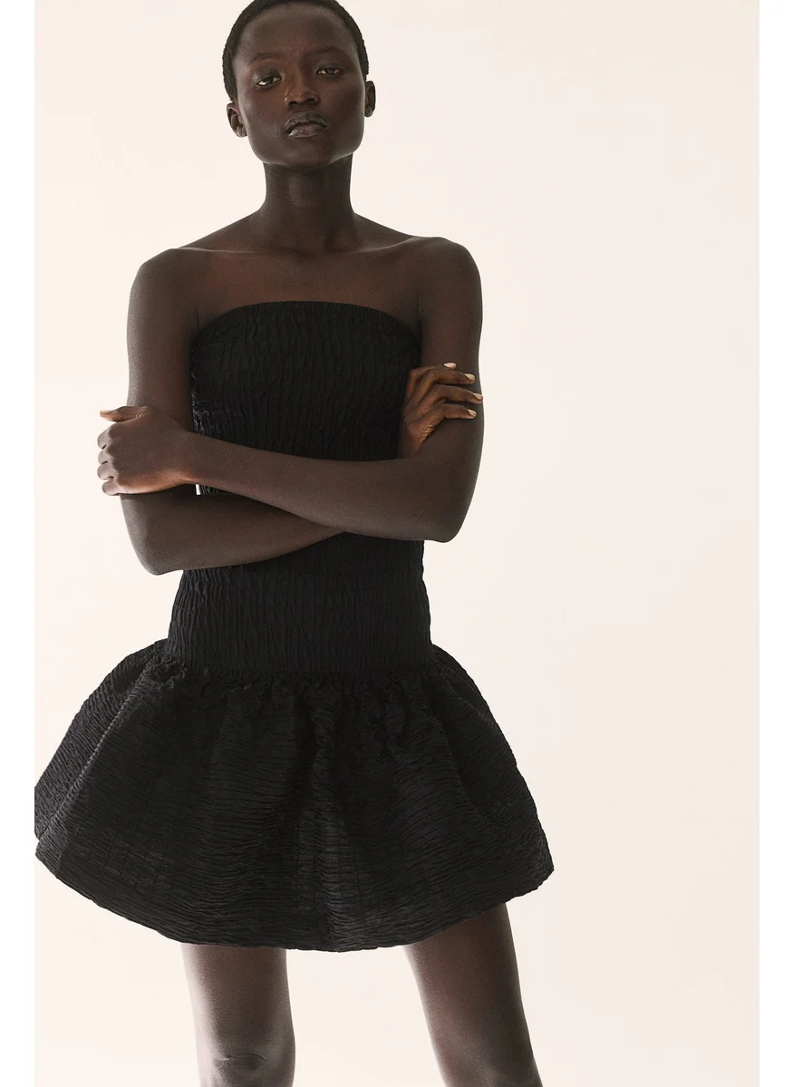 اتش اند ام Smocked Bandeau Dress