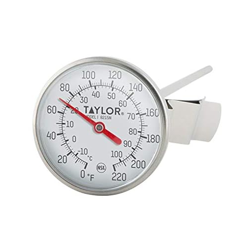Taylor 8215N 8-Inch Bi-Therm Pocket Dial Thermometer, 1.75-Inch Dial, 0 to 220 Degree F, NSF - Image 3