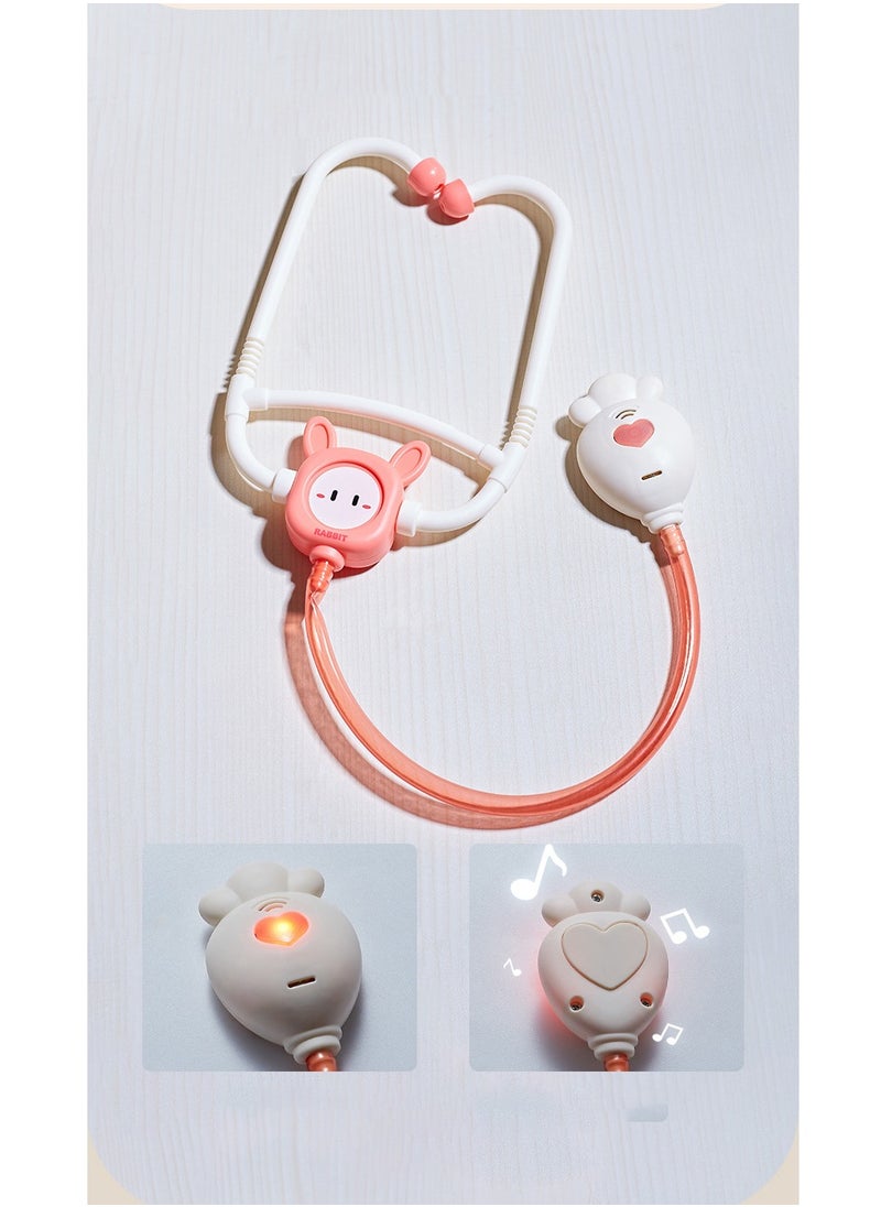 rabbit Pretend To Play With Simulated Medical Set Toys, Suitable For Girls Aged 3+  - Image 3