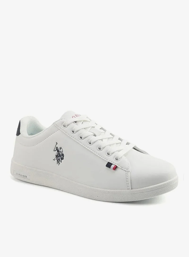 U.S. Polo Assn. white U.S. Polo Assn. FRANCO GLB 5PR Women’s White Casual Sneakers | Classic Lace-Up Everyday Shoes for Women | Best Price UAE