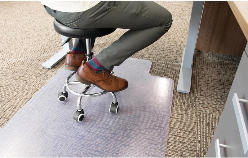 Performance Tool W85027 Adjustable (19 - 24 Inch) Pneumatic Rolling Bar Stool, 250 Lbs Capacity - Image 2