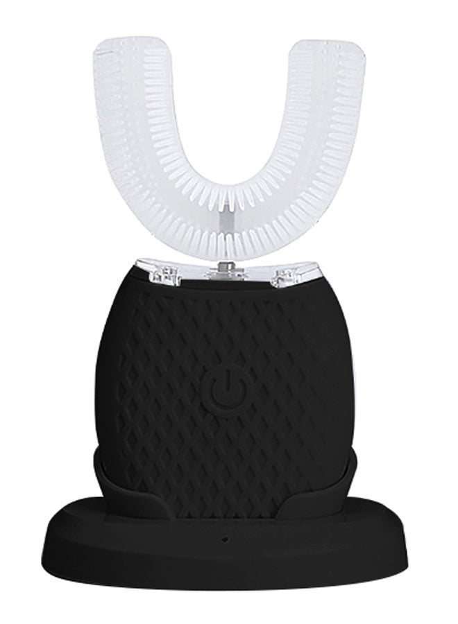 NIBEMINENT U-Shaped Ultrasonic Electric Toothbrush White/Black