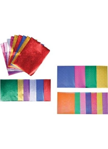 Keskin Color Keskin Rainbow Star Craft Paper, A4, 10 Pieces 