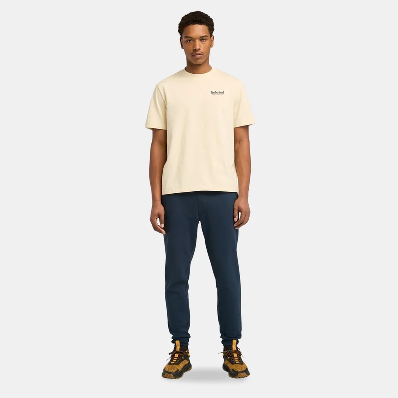 Timberland Beige Men's Rugged Active Gear Graphic T-Shirt for Men | Best Price UAE