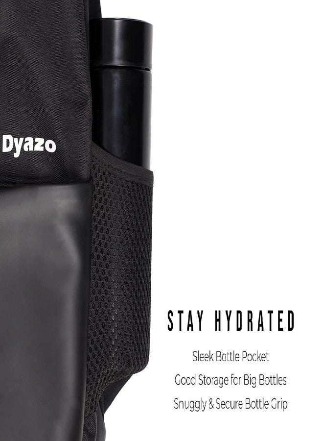 Dyazo 30 L Slim Business Laptop Backpack Casual Design Water Resistant Backpack for laptops for 15.6 inch laptop (Black) - Image 3