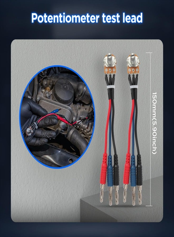 أوتول مجموعة أسلاك اختبار متعددة القياسات من AUTOOL، مكونة من 68 قطعة، أسلاك اختبار مع مجسات ثقب الأسلاك القابلة للاستبدال، مشابك تمساح 32 أمبير/1000 فولت، محولات قابس الموزة، وصلات، موصل تمديد من ذكر إلى أنثى، قابس الموزة 4 مم - Image 2