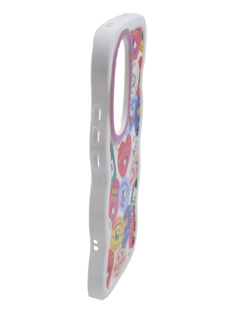 Hello Kitty Plastic Back Cover For Oppo Reno 10 - Multicolour - Image 2