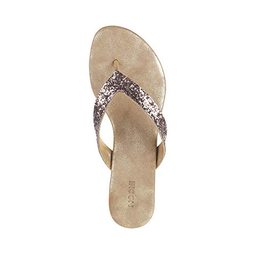 Mochi Womens Synthetic Antic Gold Slippers (Size (3 UK (36 EU)) - Image 5