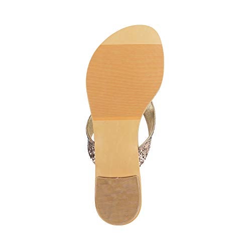 Mochi Womens Synthetic Antic Gold Slippers (Size (3 UK (36 EU)) - Image 4