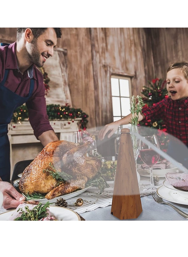 Generic Fly Fans for Tables Indoor Outdoor Meal, 2 pcs Fly Fan for Picnic Restaurant Fan, Portable Table Keep for Your Food Clean, Upgraded Keeps Flies Away - Image 3