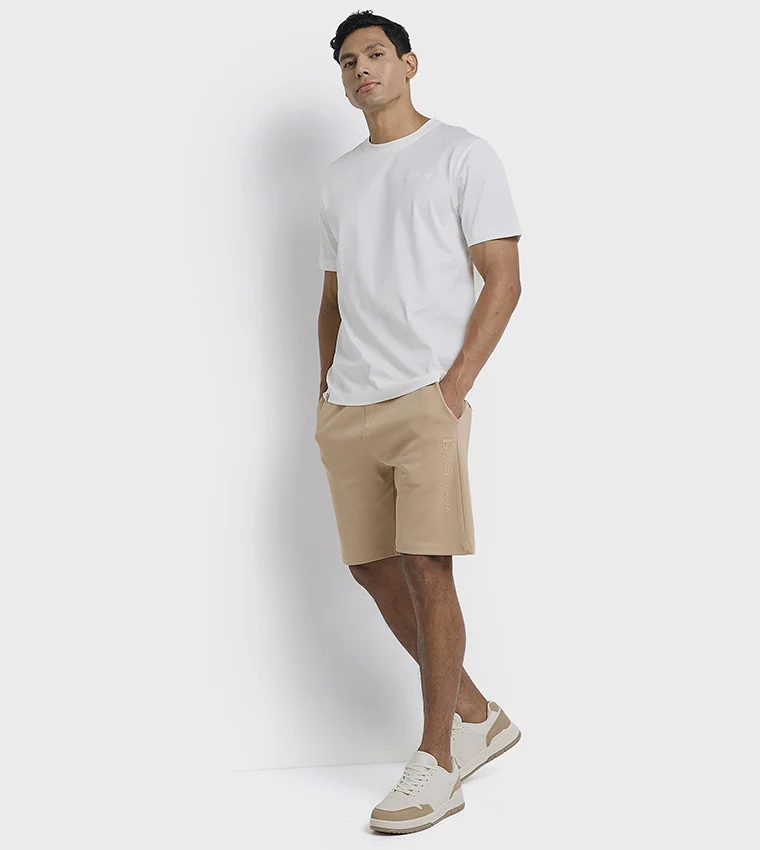 بين شيرمان Ben Sherman Men's  Solid Shorts