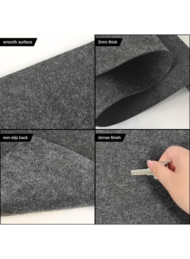 روك بو لوحة ماوس ألعاب كبيرة جدا XXL 100x40 سم وسادة مكتب غير قابلة للانزلاق حصيرة مكتب كبيرة لوحة ماوس ممتدة مكتب حصيرة الكتابة للألعاب المنزلية المكتبية - Image 3