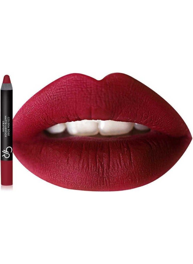 Golden Rose Golden Rose Matte Lipstick Crayon - NO.04 - Image 2