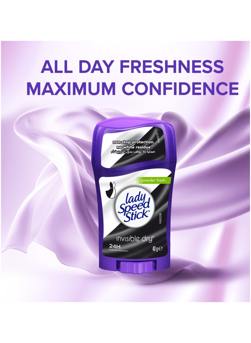Lady Speed Stick مزيل العرق ليدي سبيد ستيك برائحة الانتعاش في الحمام - عبوة من 2 - Image 5