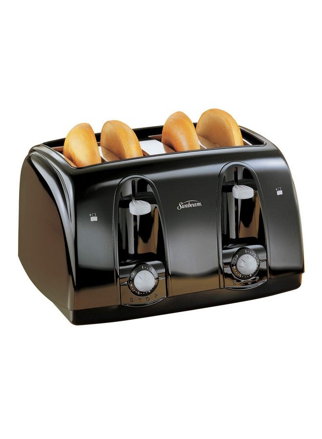 Sunbeam Sunbeam Wide Slot 4-Slice Toaster, Black (003911-100-000)  - Image 3