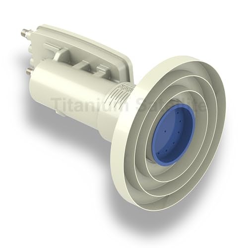 Titanium Satellite C-Band LNBF C240 - 5g BLUE Interference Filter 4000-4200MHz Band Pass 2 Outputs - Image 1