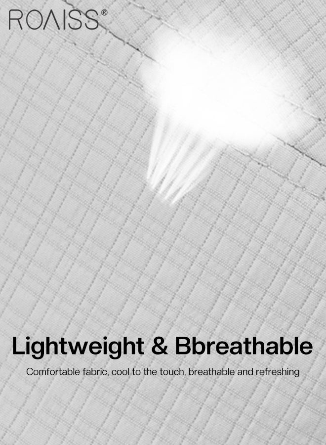 رويس قبعة دلو واسعة الحواف للنساء، خفيفة الوزن وجيدة التهوية، قبعة خارجية واقية من الشمس بحبل سميك مقاوم للرياح، مناسبة لركوب الدراجات والمشي لمسافات طويلة والتخييم للسيدات - Image 4