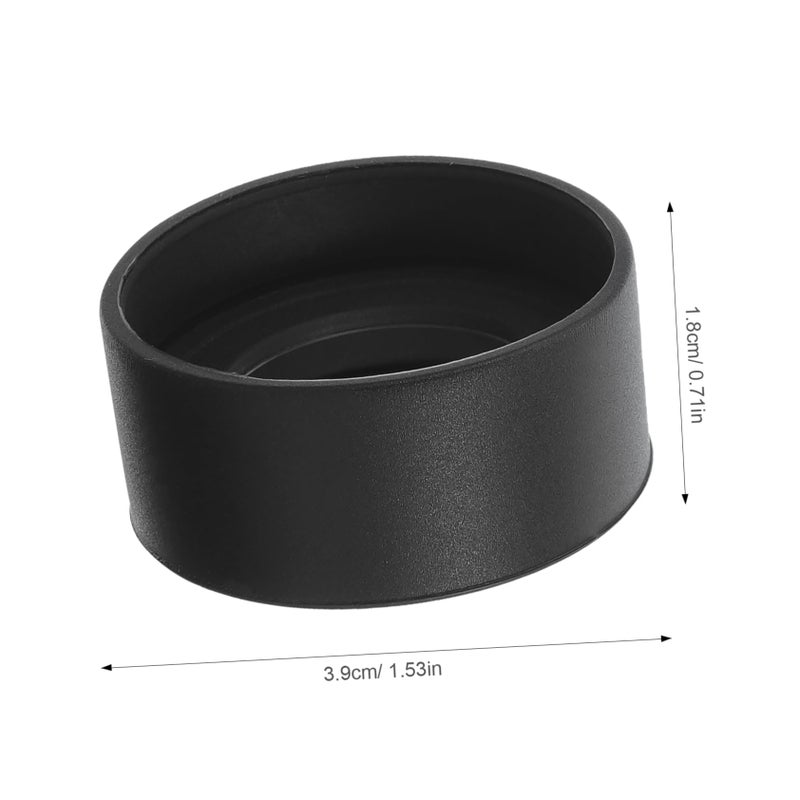 2Pcs Soft Rubber Microscope Eyepiece Cover Eye Guards For Laboratory Sample Protection - Image 3