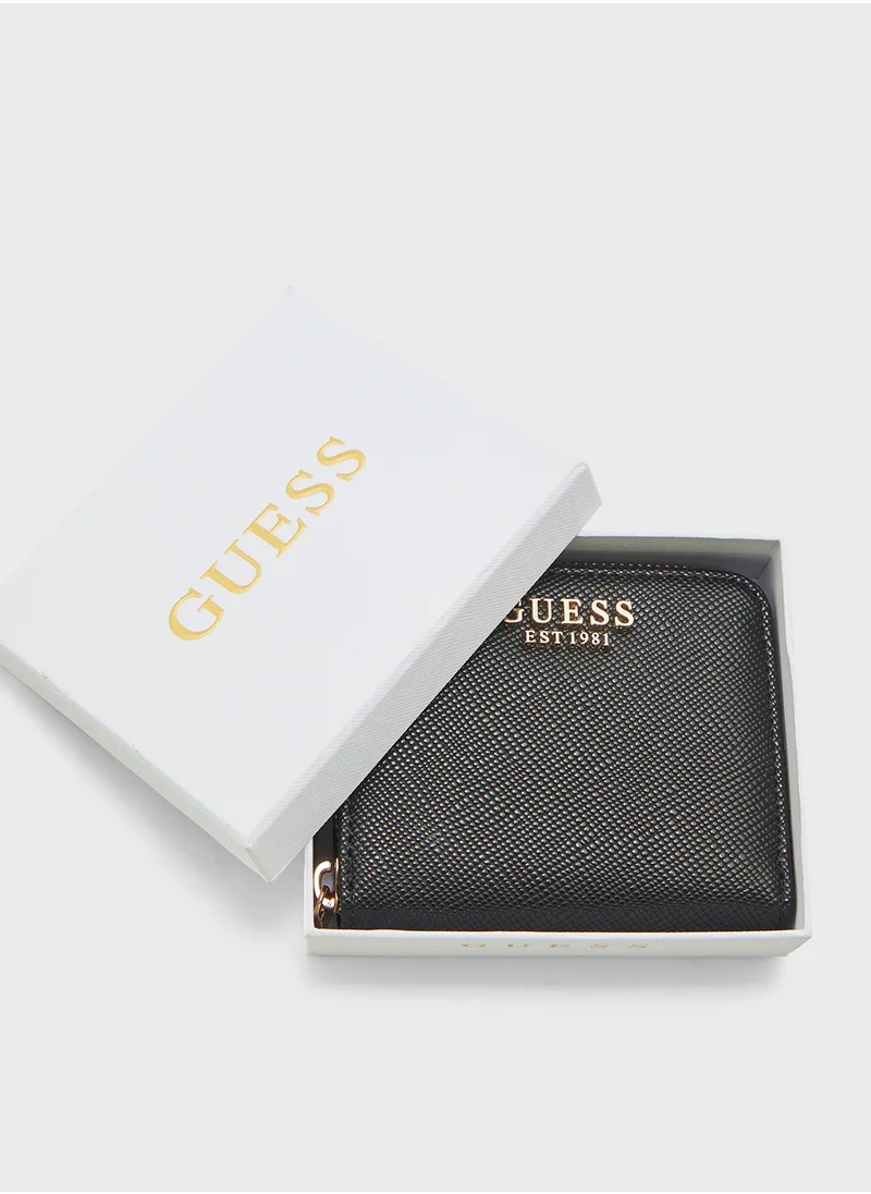 GUESS Laurel Small Zip Around Wallet