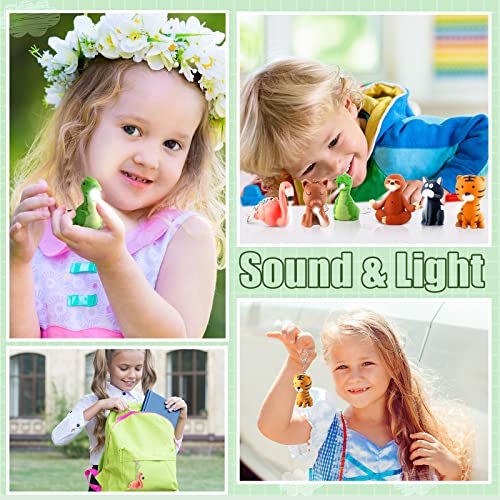 Kenning حامل مفاتيح مصباح حيوانات 6 قطع من كينينغ لموظفي التمريض - Image 5