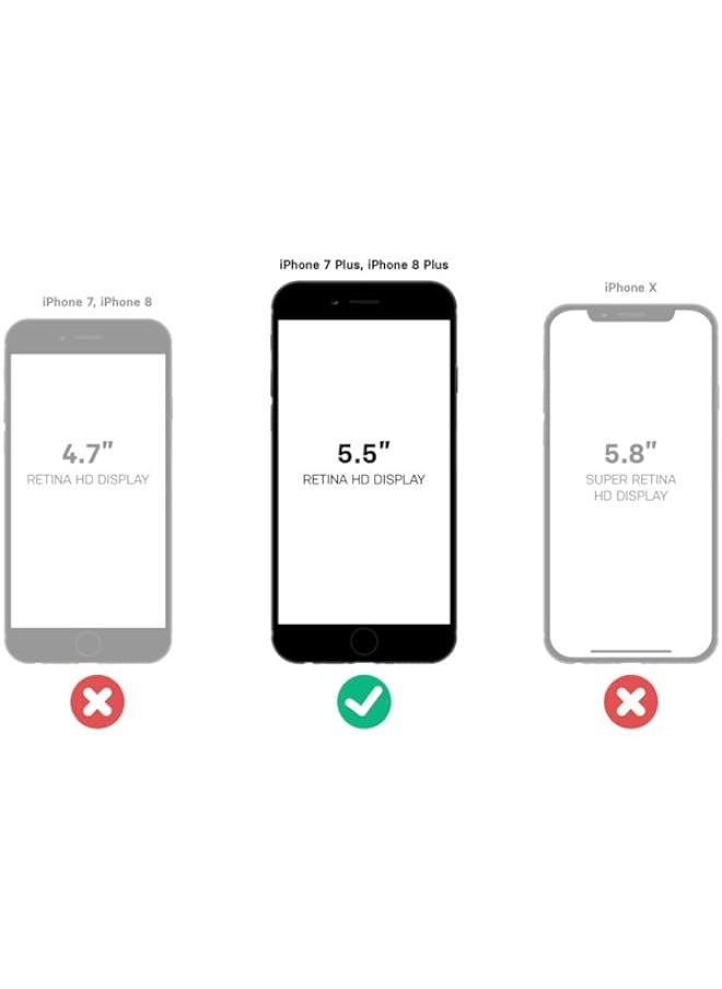 BGM - Otterbox Symmetry Clear Series Case For Iphone 8 Plus & Iphone 7 Plus (Only) - Retail Packaging - Clear - Image 1