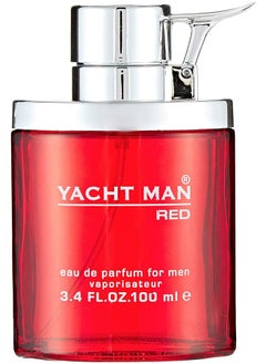 YACHT MAN Red For Men 100Ml Eau De Parfum  - Image 1