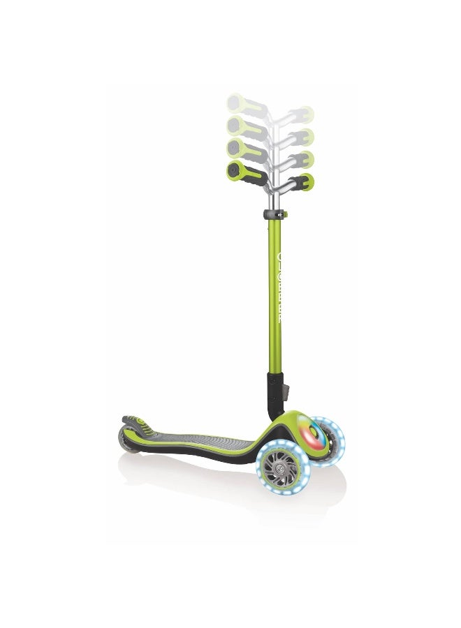 Globber Elite Prime Light-up Scooter (Lime Green) - Image 5