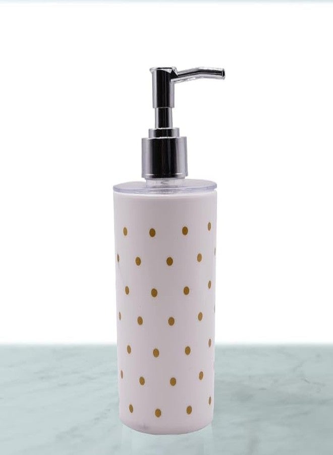 NISHWARE soap Dispenser Bottle Set with Pump for handwash in Bathroom, Kitchen,Sink Comes with White Plastic Body and Chrome Finish top(Design as per Availability) (PACK of 1) - Image 5
