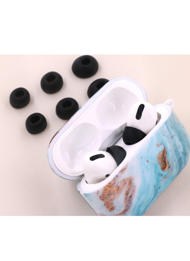 Generic - 3 Pairs Replacement Ear Buds For Air Pods Pro, Ear Tips for Air pods Pro 2 Ear Tips Buds, Small Medium Large 3 Size Silicone Rubber Eartip Earbuds Gel Cover Accessories - Image 1