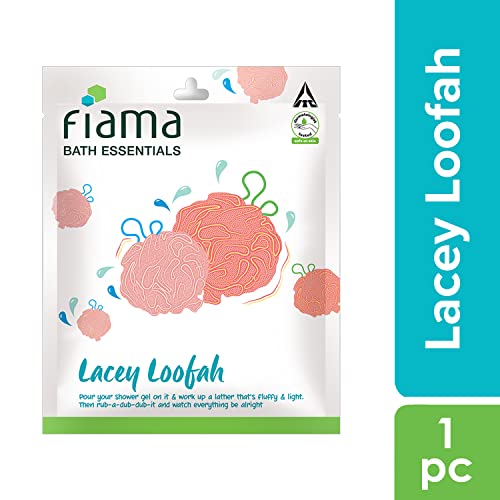Fiama Bath Essential Lacey Loofah, Dermatologist Tested, Safe on Skin, Pack of 1, Soft, Exfoliated and Energized Skin - Image 2