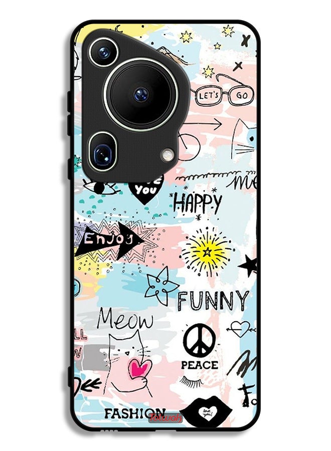 Tolwak Huawei Pura 70 Ultra Protective Case Cover Love You Tags - Image 1