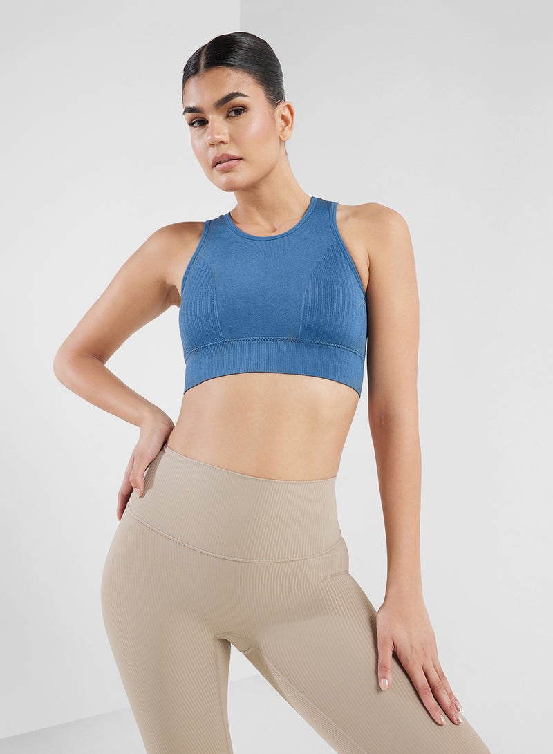 FRWD Full Coverage Mesh Detail Sports Bra  - Image 2