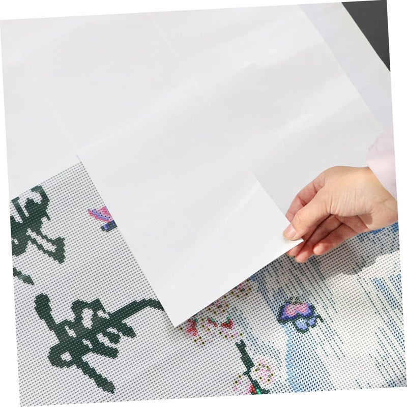 Angoily Diamond Picture Release Papers 50 Sheets A4 Diamond Art Non-stick Covers Diy Cross Stitch Tool - Image 3