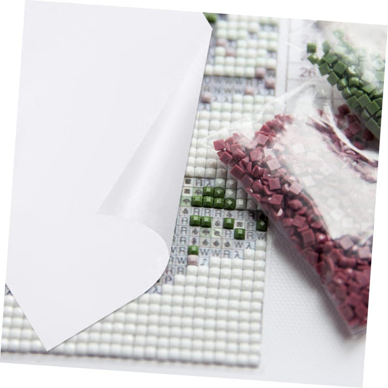 Angoily Diamond Picture Release Papers 50 Sheets A4 Diamond Art Non-stick Covers Diy Cross Stitch Tool - Image 4