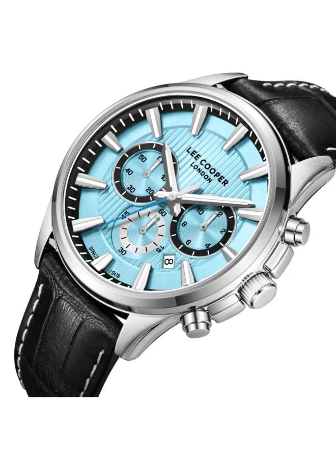 Lee Cooper  Men's Leather Multi Function Watch LC08239.301 - 23x29,5 mm for Men | Best Price UAE
