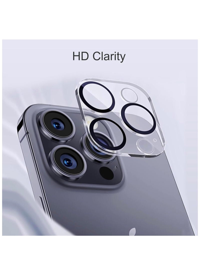Arify-Tech Privacy Full Coverage Screen Protector for iPhone 15 Pro Max 6.7-inch with Camera Lens Protector, Anti-Spy Tempered Glass Film, 2-Pack Each  - Image 3